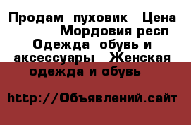 Продам  пуховик › Цена ­ 2 000 - Мордовия респ. Одежда, обувь и аксессуары » Женская одежда и обувь   